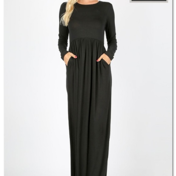 POCKET MAXI DRESSES - Picture 2 of 2